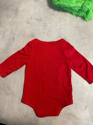 Vestito Grinch Natale Bimbo 3-6 Mesi