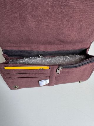 Cartera de algodón hecha en Nepal