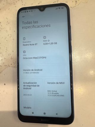 Xiaomi Redmi Note 8 blu