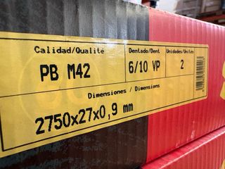 Sierras de cinta Starrett M42