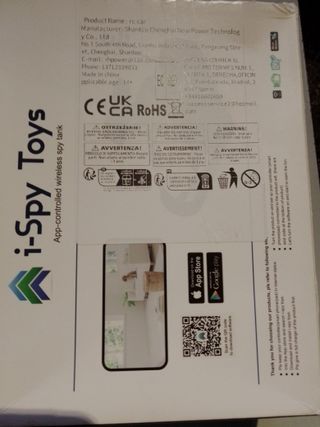 Coche espía i-Spy Toys con cámara