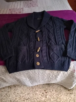 Chaqueta de chico azul