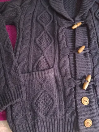 Chaqueta de chico azul