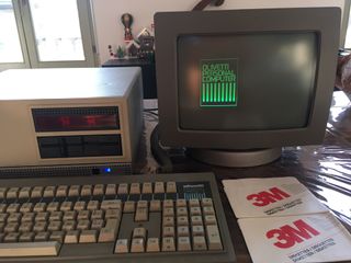 Disco Avvio 3,5" o 5.25" DOS Olivetti Animazione