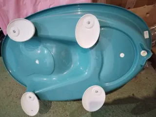 Bañera para bebé azul