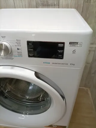 Lavadora Whirlpool 8kg Clase B 1200rpm con garantí