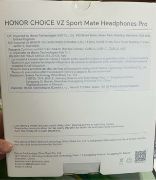 Honor Choice Headphones Pro Blancas