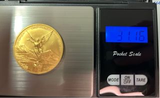 Onza de Oro Puro Libertad México 2009