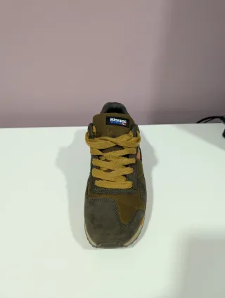 Zapatillas Blauer Marrón y Gris