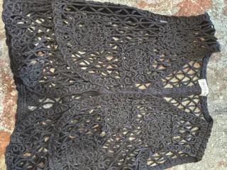 Smanicato traforato Moda nero taglia unica