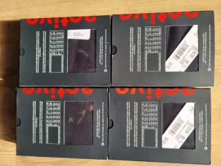 Camiseta Lacoste Negra, talla T4 como una M