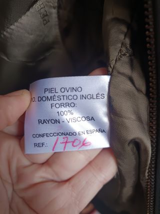 Pertegaz Joel - Giacca in Pelle di Pecora Premium - Taglia 54 (XL)