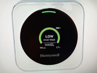 Honeywell Transmisión Riesgo Monitor Aire