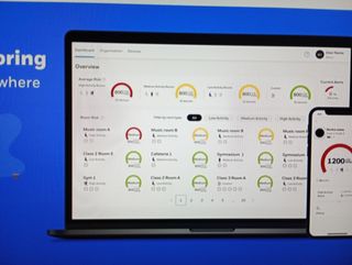 Honeywell Transmisión Riesgo Monitor Aire