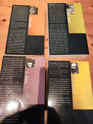 Lote de libros Genios de la narrativa actual