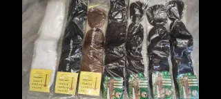 Lote extensiones cabello. Justine Delgado Arranz