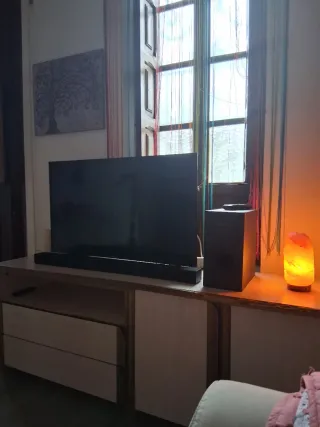 TV Samsung LED + Barra Sonido