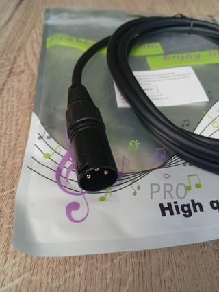 Cable de audio - Jack de 6,35 mm 2m - XLR