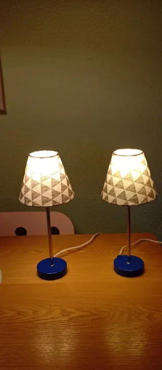 Lámparas de noche (2 unidades)