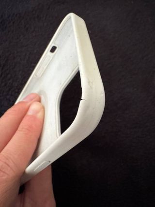 Cover Silicone Apple iPhone 14 Plus Bianco