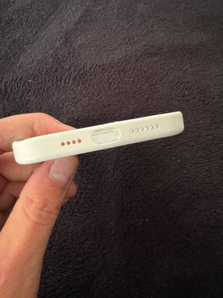 Cover Silicone Apple iPhone 14 Plus Bianco