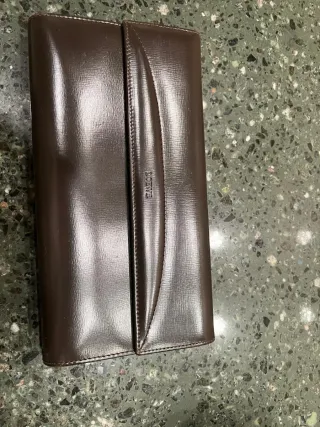 Cartera Loewe marrón de piel