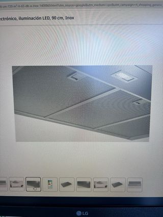 CAMPANA EXTRACTORA DECORATIVA BALAY