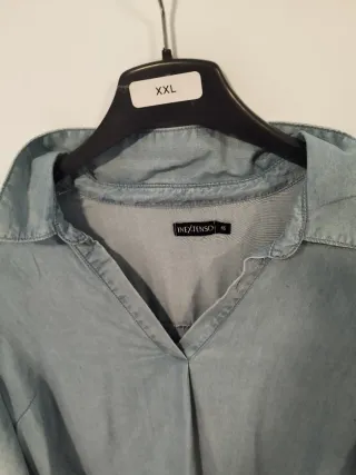 Camisa vaquera INGENSO señora XXL