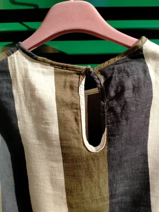 Abito estivo righe verticali taglia unica