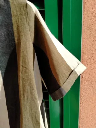 Abito estivo righe verticali taglia unica