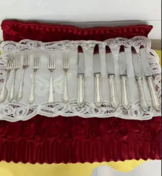 Cubertería Meneses de Plata