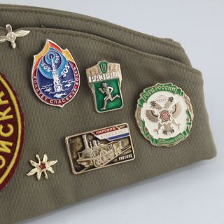 Gorra Militar Soviética Pilotka MVD Tropas Interna