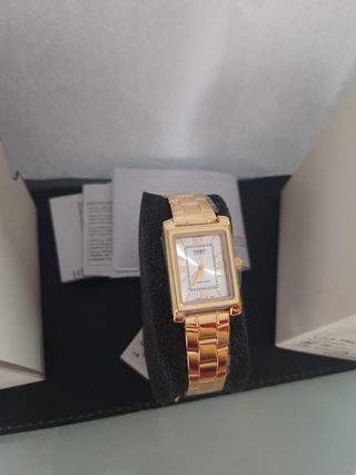 Orologio Casio Rettangolare Dorato