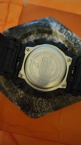 Casio G-Shock GA-900 Reloj Negro/Dorado