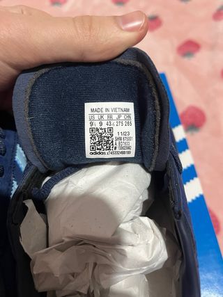 Zapatillas Adidas Spezial Handball Azul Marino