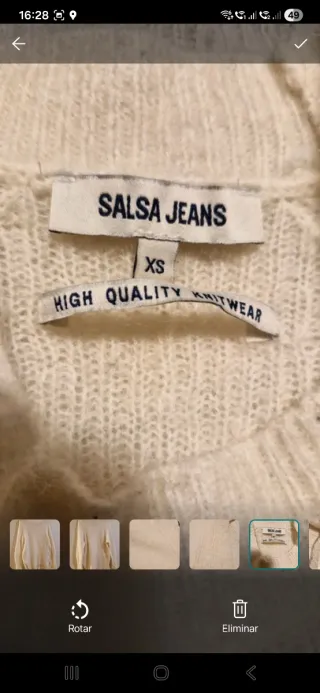 Jersey Salsa Jeans Beige