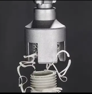 Filiera per tubi in PVC. Idraulica