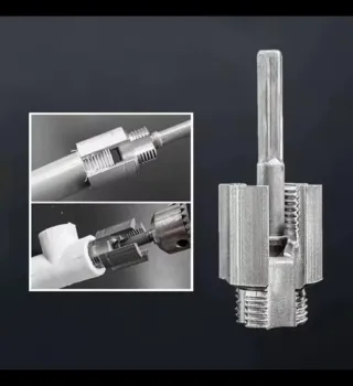 Filiera per tubi in PVC. Idraulica