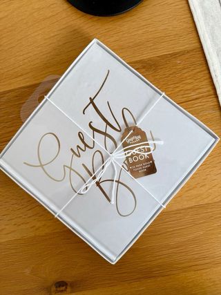 Libro de visitas de boda Ginger Ray Oro