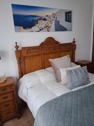 Habitación de matrimonio de madera maciza