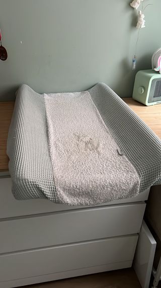 Cambiador bebé con funda