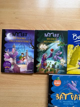 Lote libros BAT PAT – colección infantil