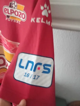 Camiseta El Pozo Futsal Kelme Talla L