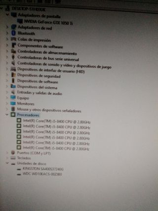 Ordenador Gaming Negro y Rojo