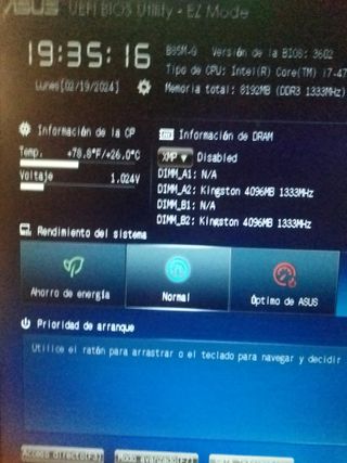 Ordenador Gaming Negro y Rojo