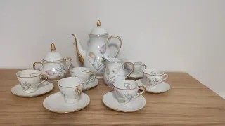 Juego Café Porcelana Santa Clara