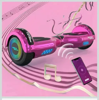 Hoverboard Mega Motion Rosa Niños