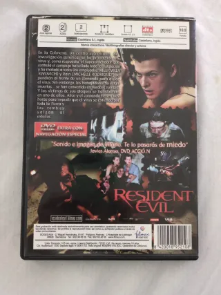 Pack 4 DVD Resident Evil y 28 Días Después