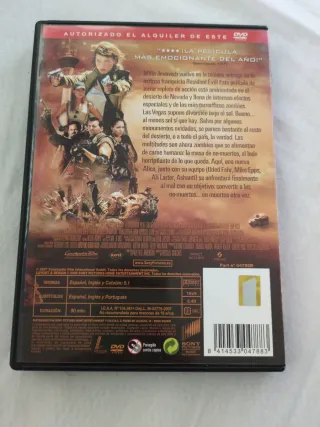Pack 4 DVD Resident Evil y 28 Días Después