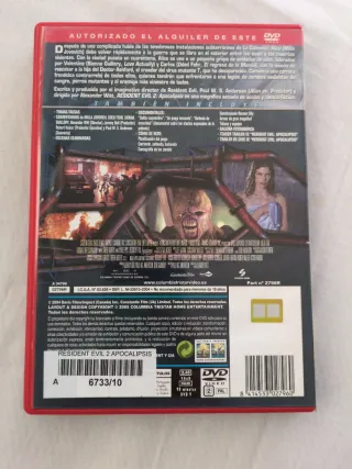 Pack 4 DVD Resident Evil y 28 Días Después